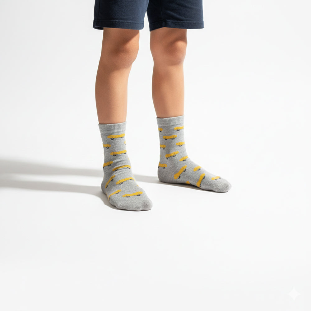 Boys' Skateboard Crew Socks