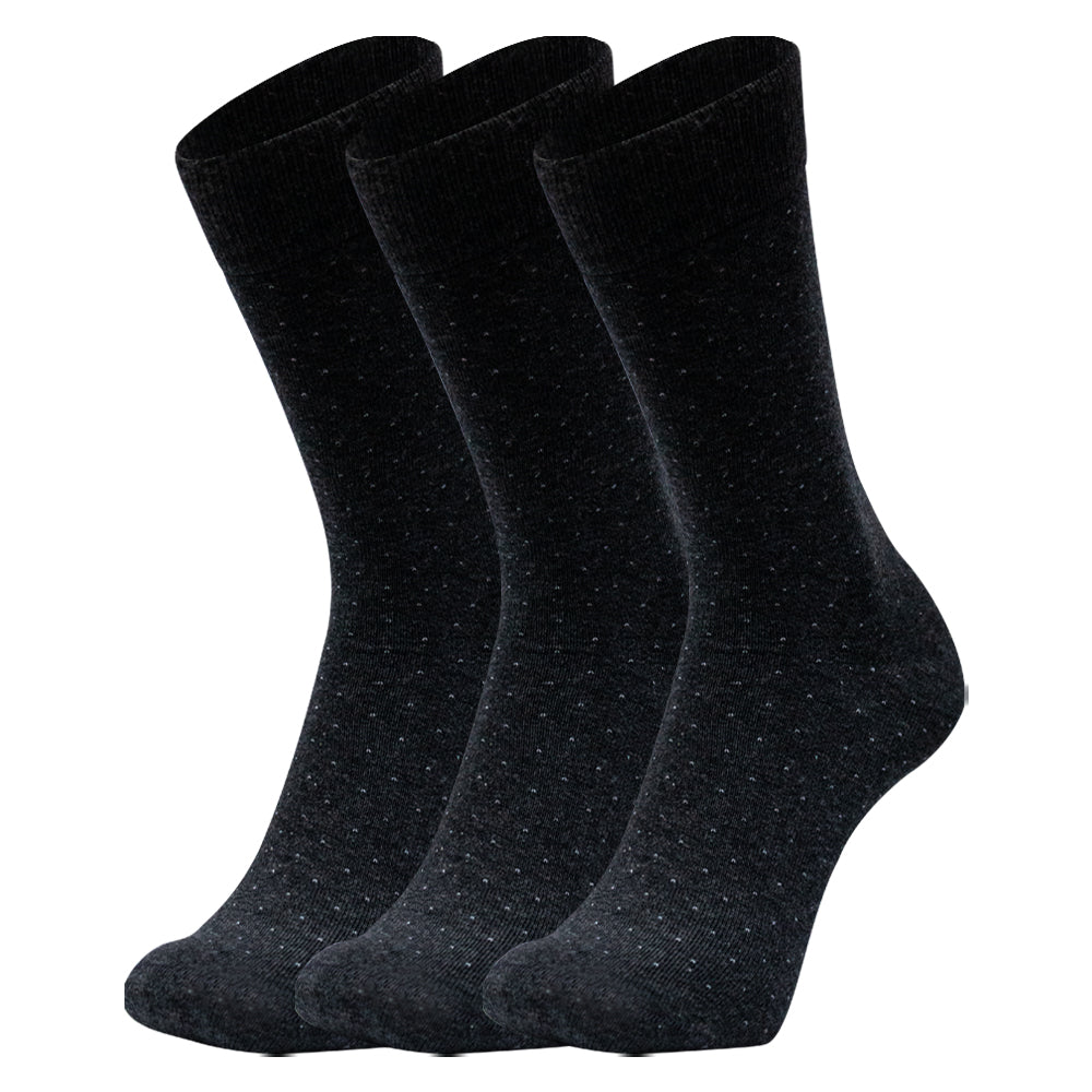 Men Black Crew Socks