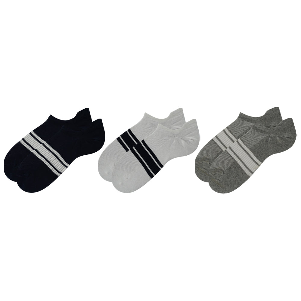 Men Striped Ankle Socks