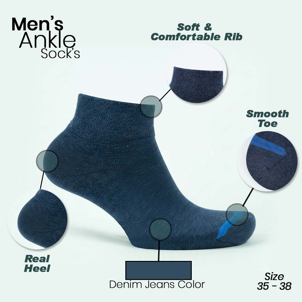 Men Premium Ankle Socks