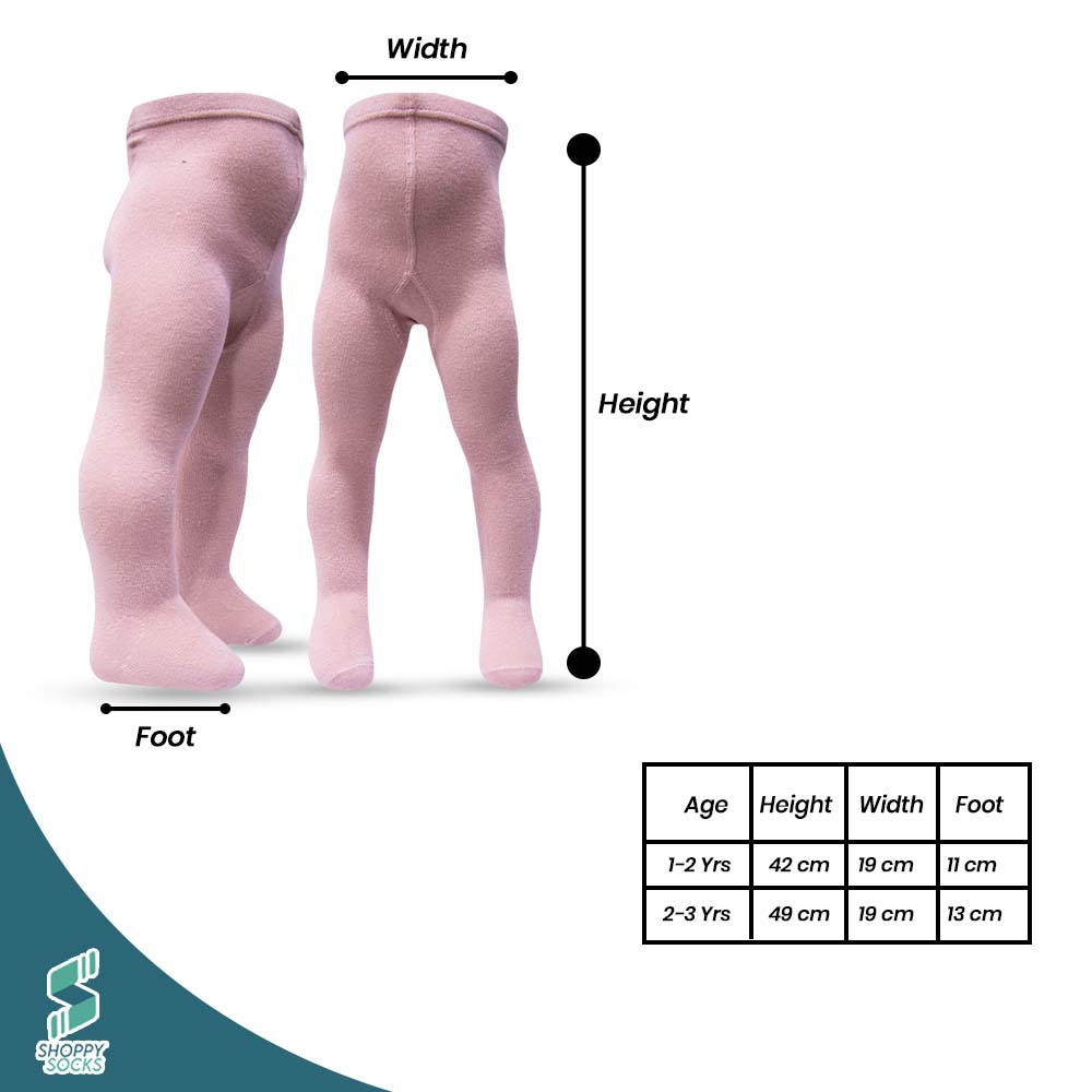 Cozy Baby Pink Tights For Baby Girl (CJ)