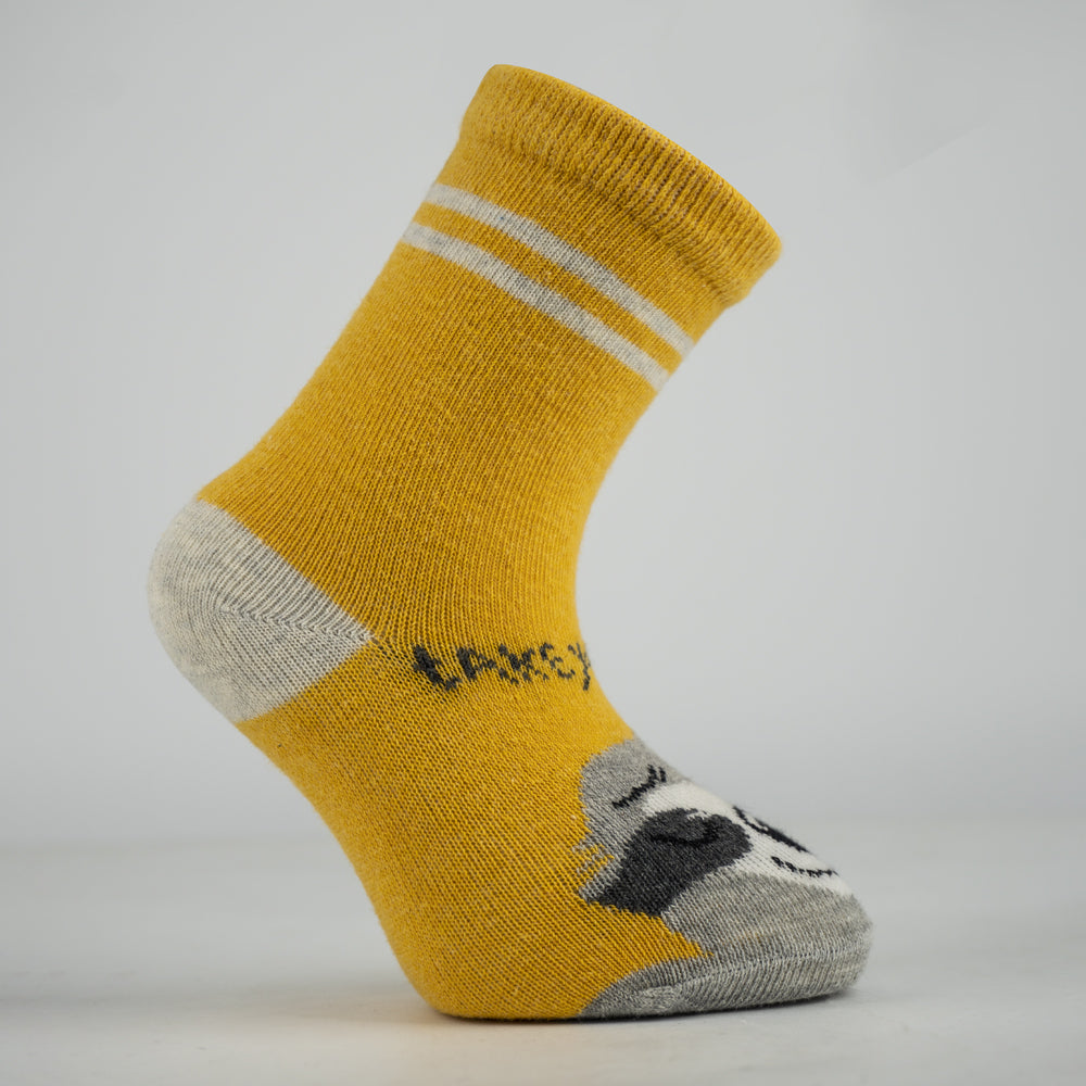 Baby Boys’ Sloth Print Crew Socks