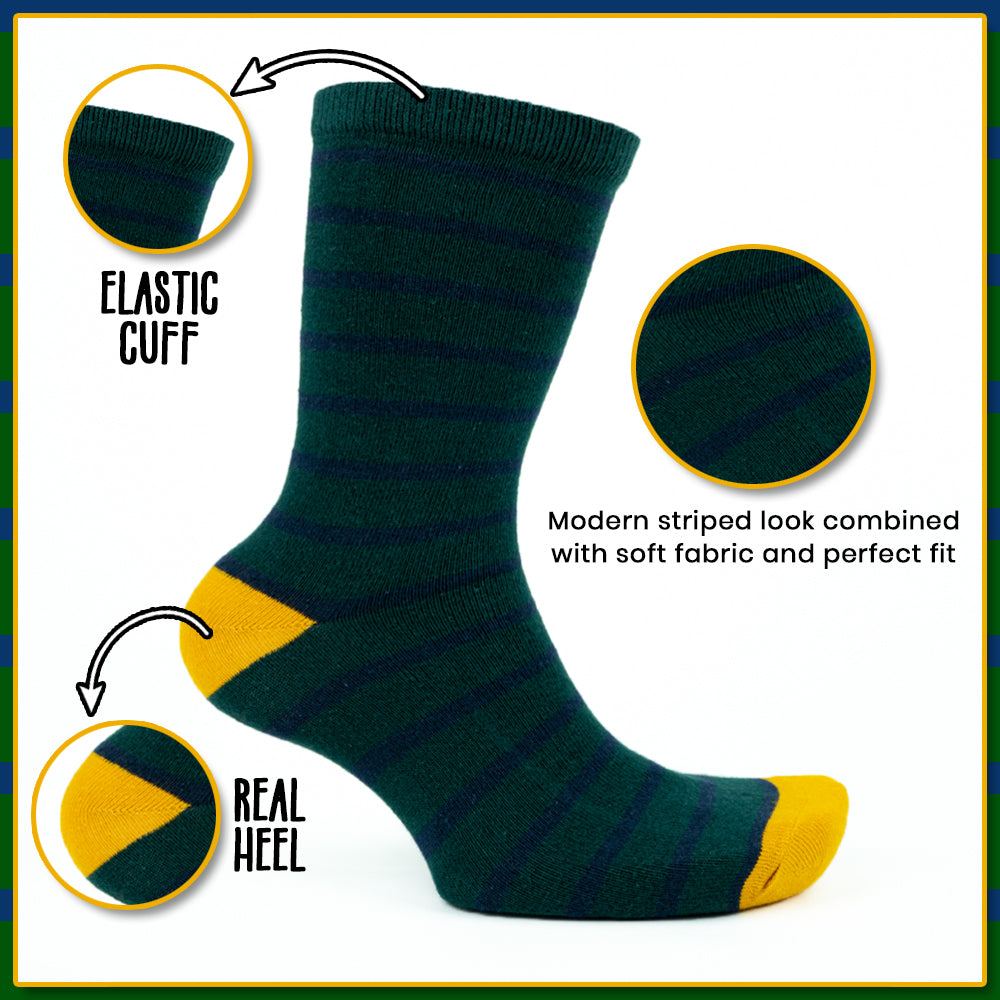 Striped Cotton Socks for Boys