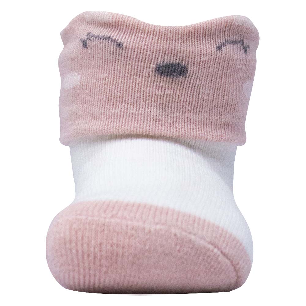 Cute Kitty Face Baby Socks for Girls
