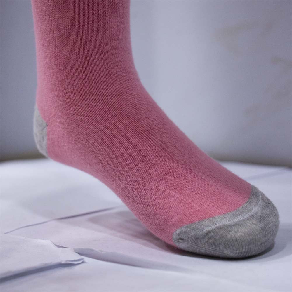 Girls Solid Pink Tights (OT)