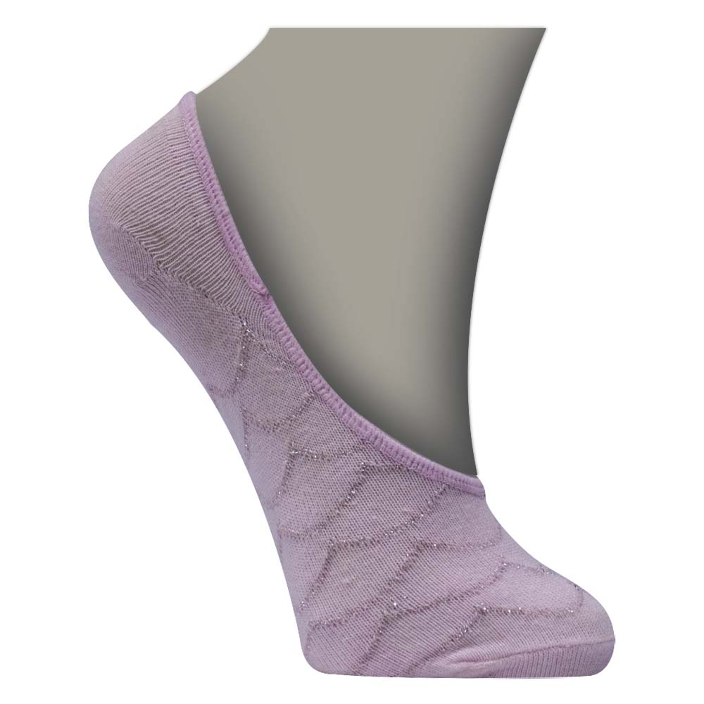 Sparkle Glide Girl's No-Show Socks