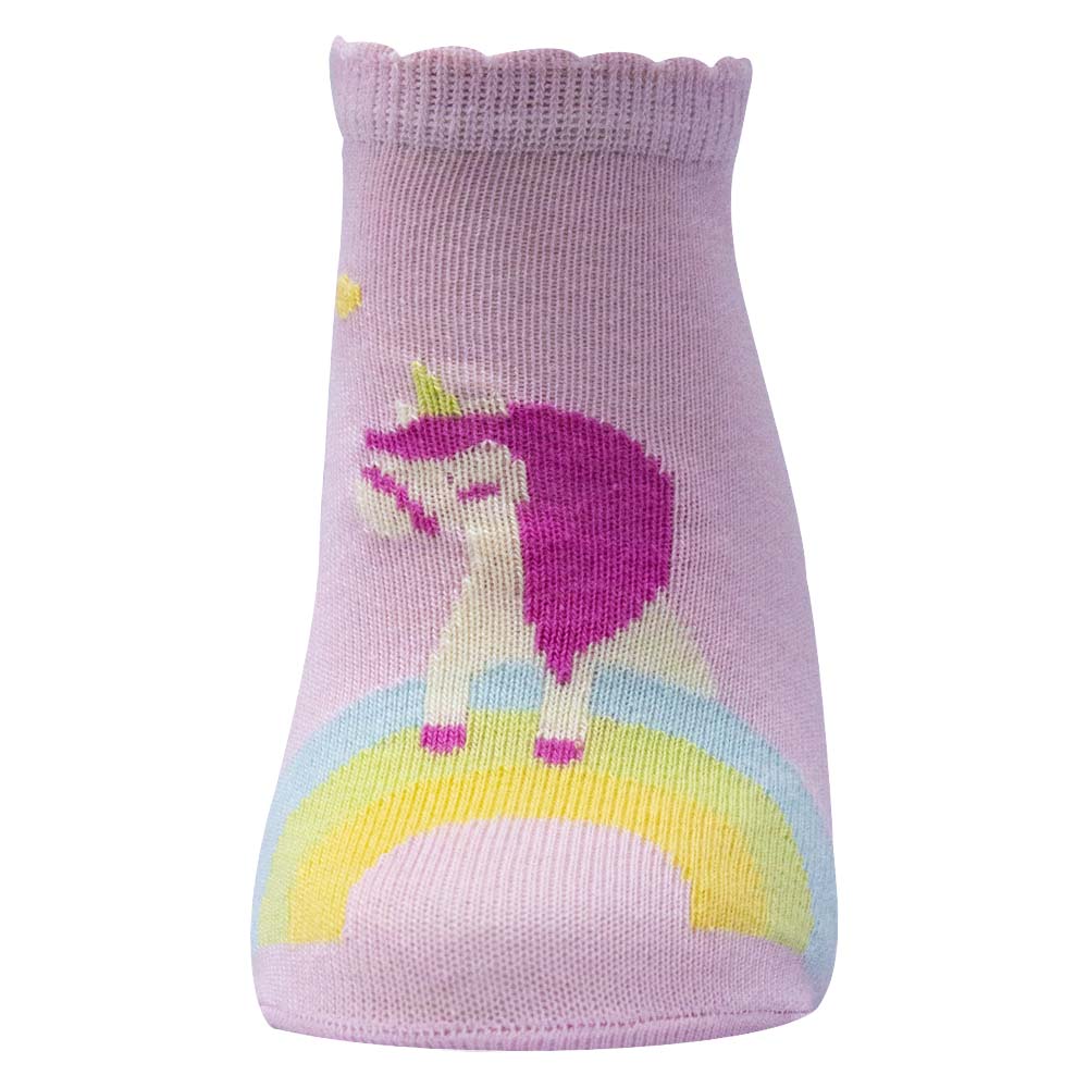 Magical Unicorn Ankle Socks for Girls