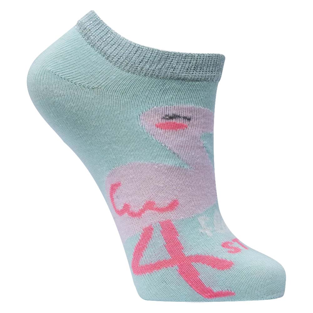 Girl's Cute Flamingo Ankle Socks