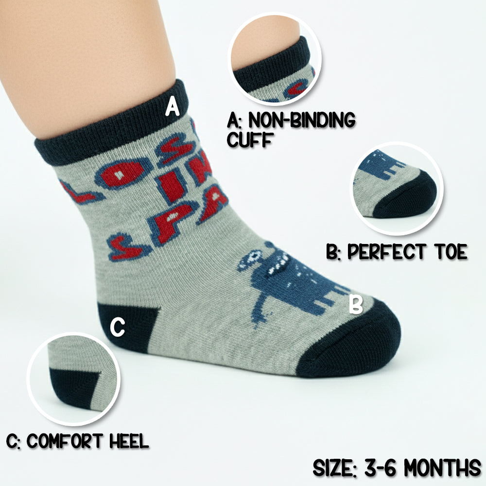 Lost in Space Baby Boy Socks