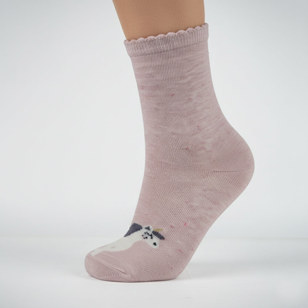 Unicorn Print Socks for Girls