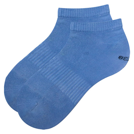 Cozy Cloud Blue Ankle Socks for Women & Kids Unisex
