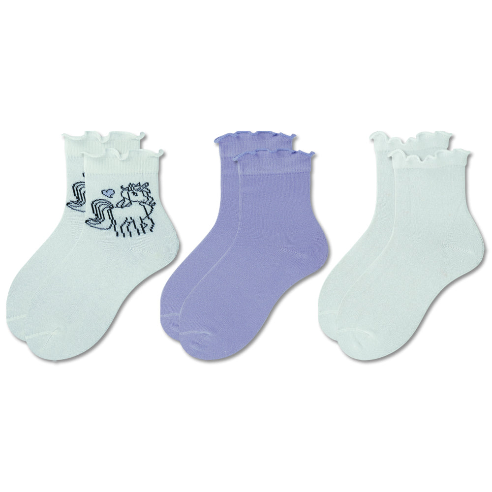 Cute Ruffle Ankle Socks for Girls