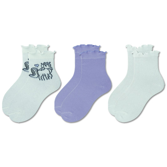 Cute Ruffle Ankle Socks for Girls