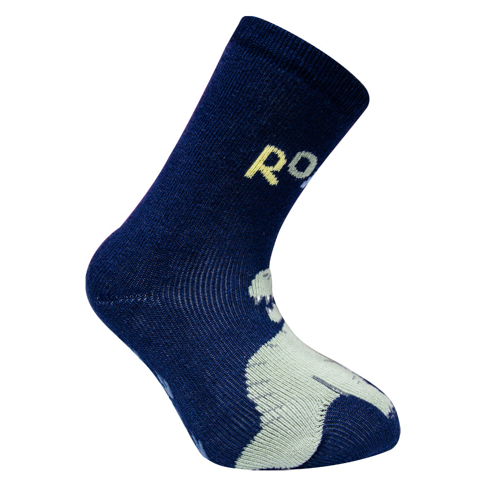 ROAR! Dino Print Anti-Slip Socks for Baby Boys