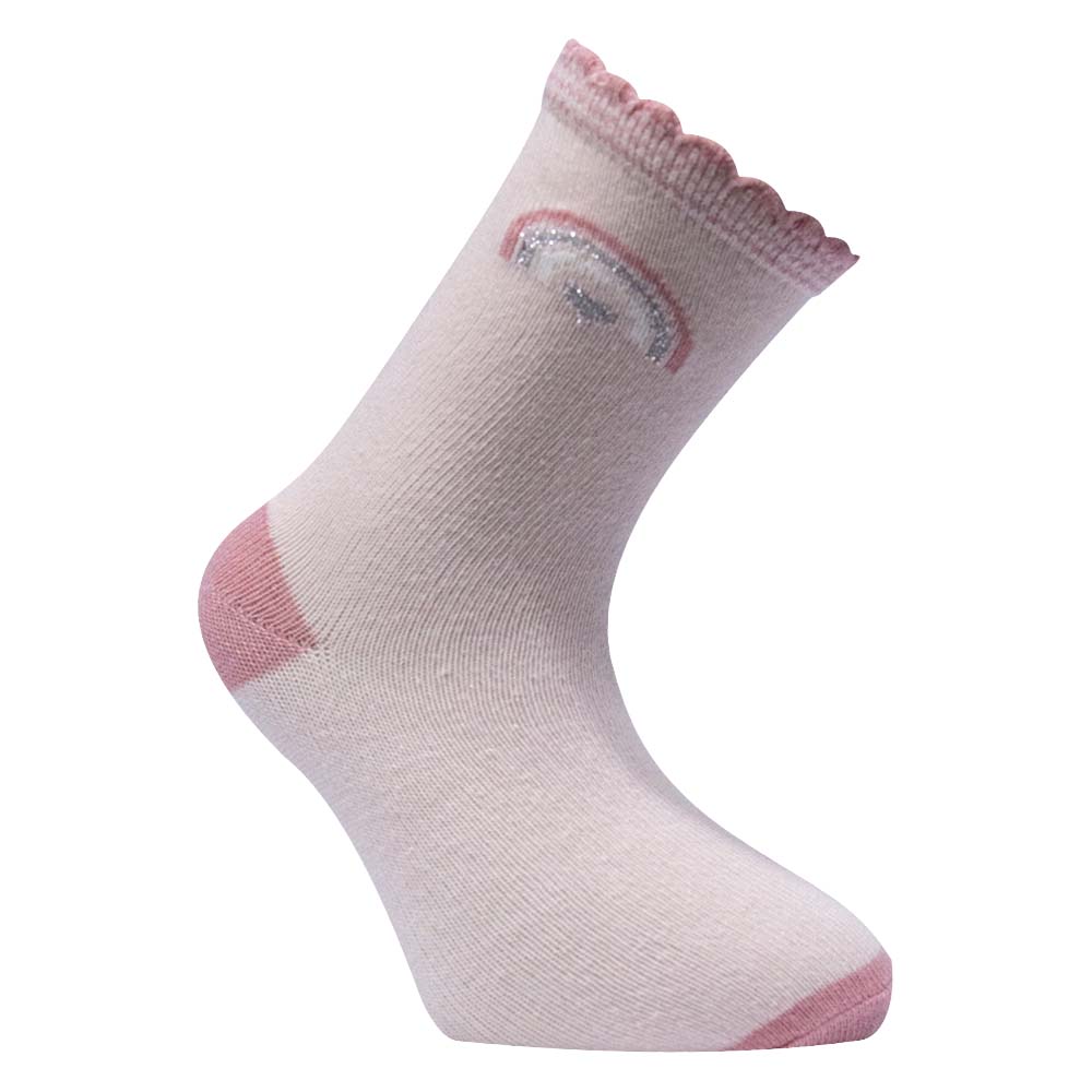 Baby Girls Pink Cotton Socks