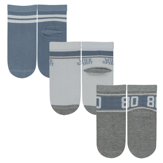 Boys Sporty Quarter Socks