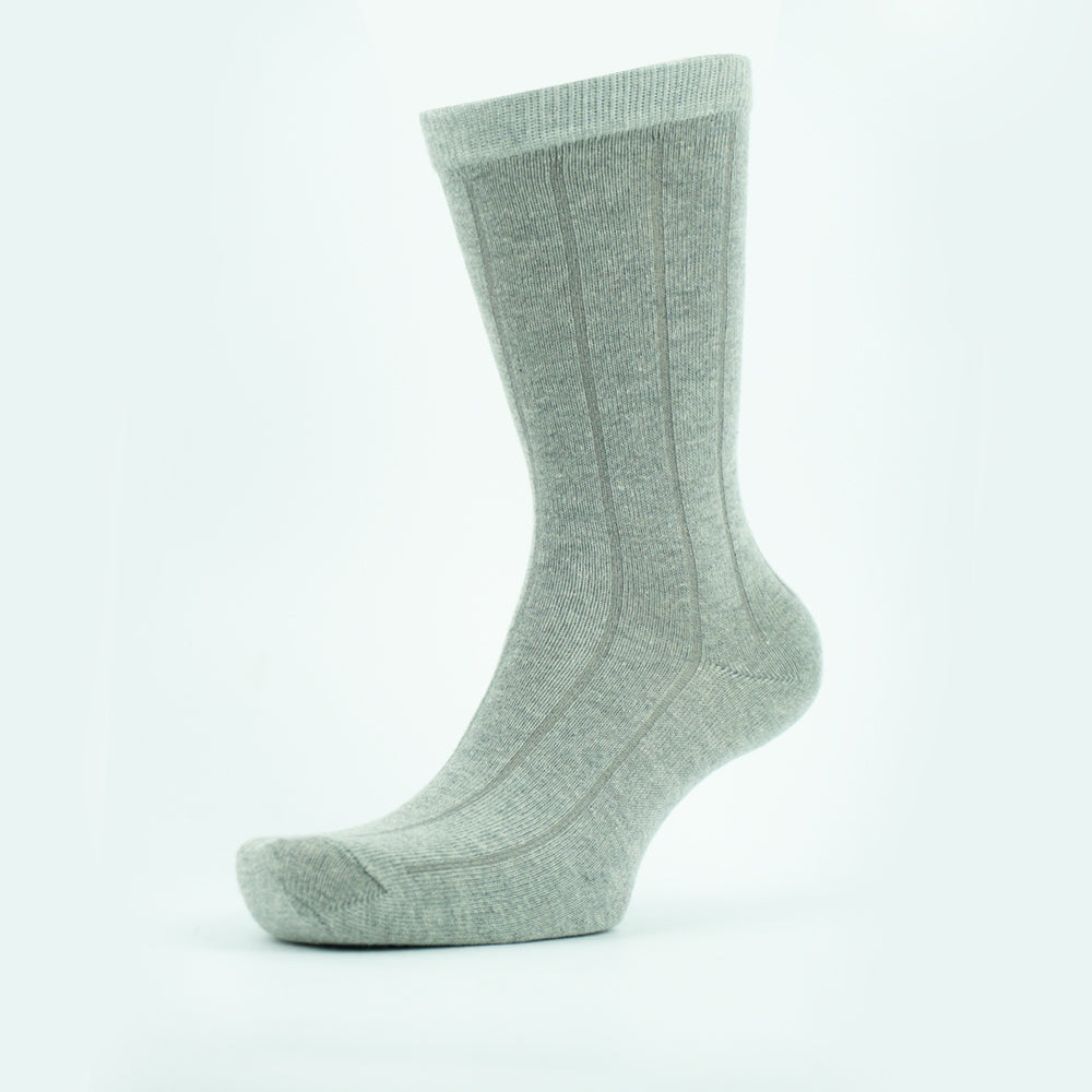 Unisex Ribbed Crew Socks
