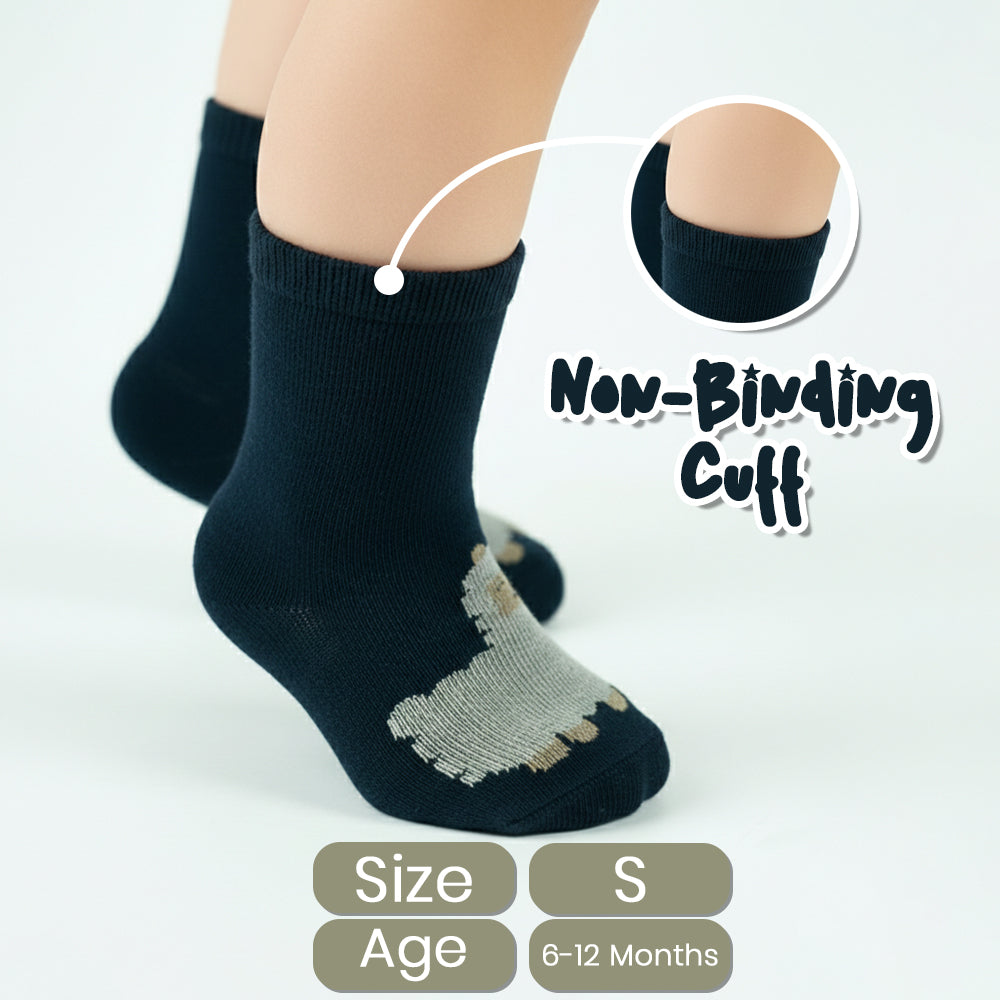 Comfy-Chic Alpaca Baby Socks