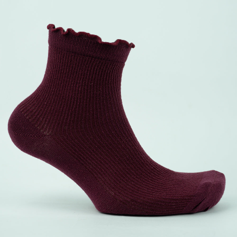 Women Ruffle Ankle Socks