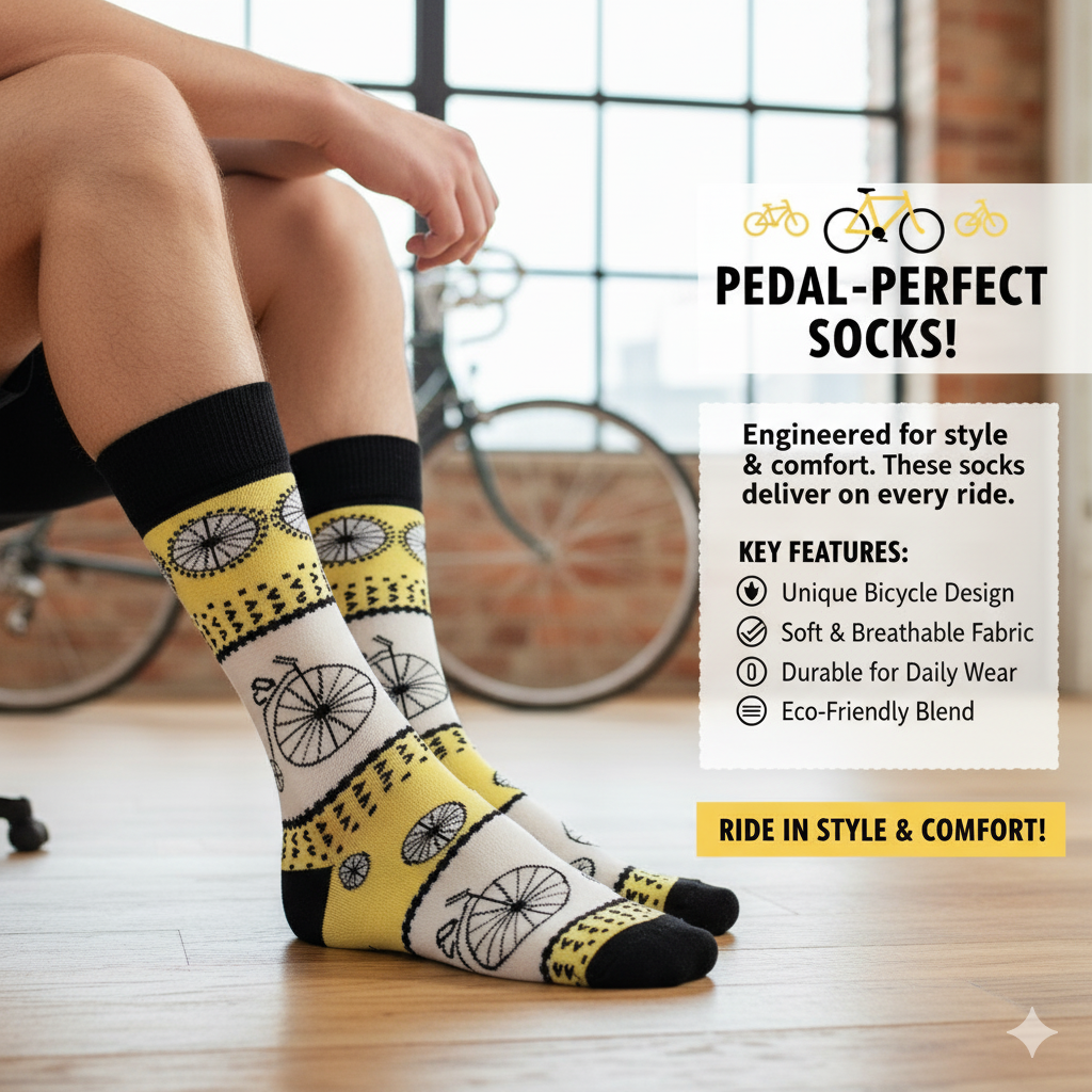 Cycle Funky Men Crew Socks