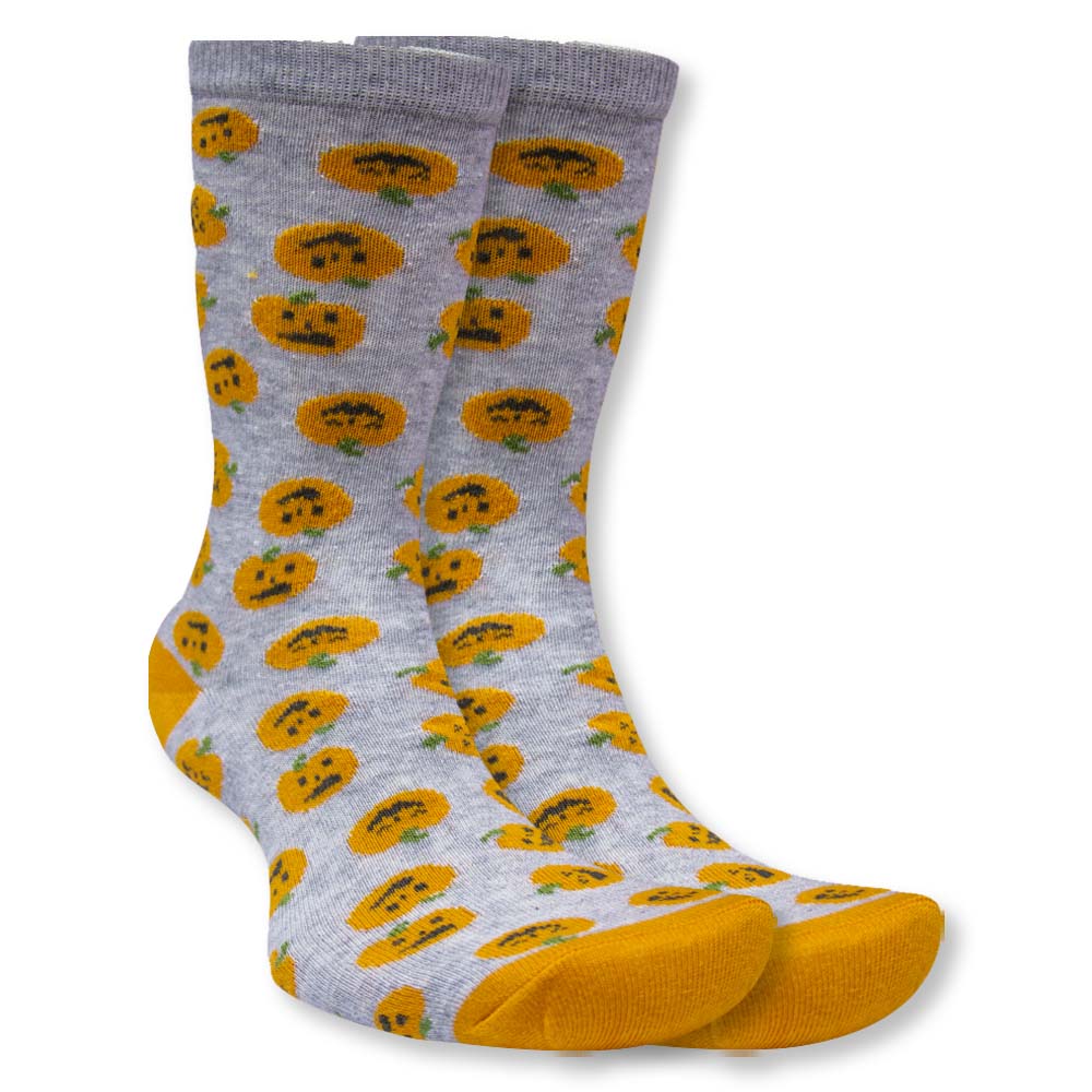 Spooky Lil' Pumpkins Boys' Crew Socks