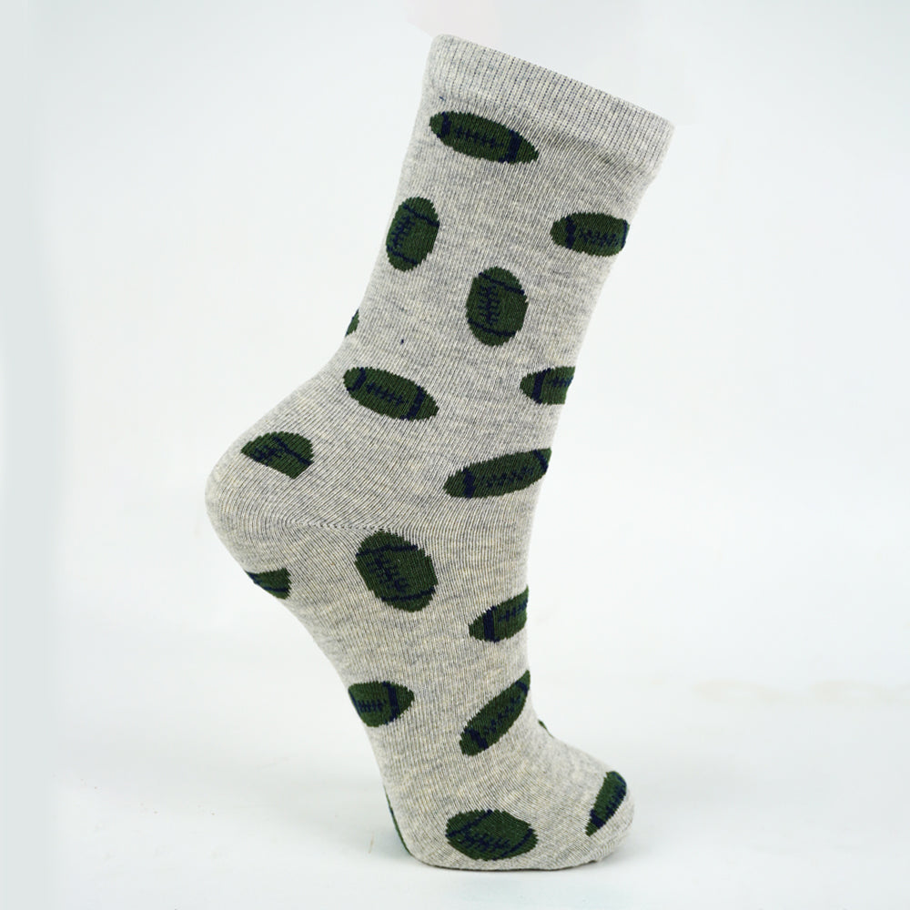 Boys American Football Print Socks