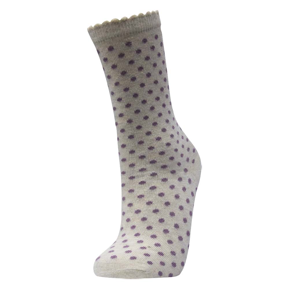Girl's Fun Dot & Floral Ankle Socks