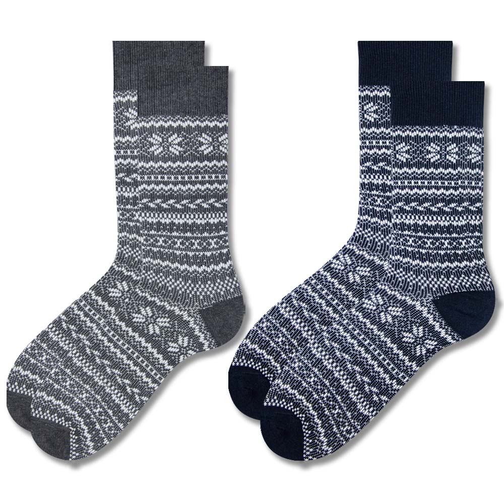 Men Knit Crew Socks