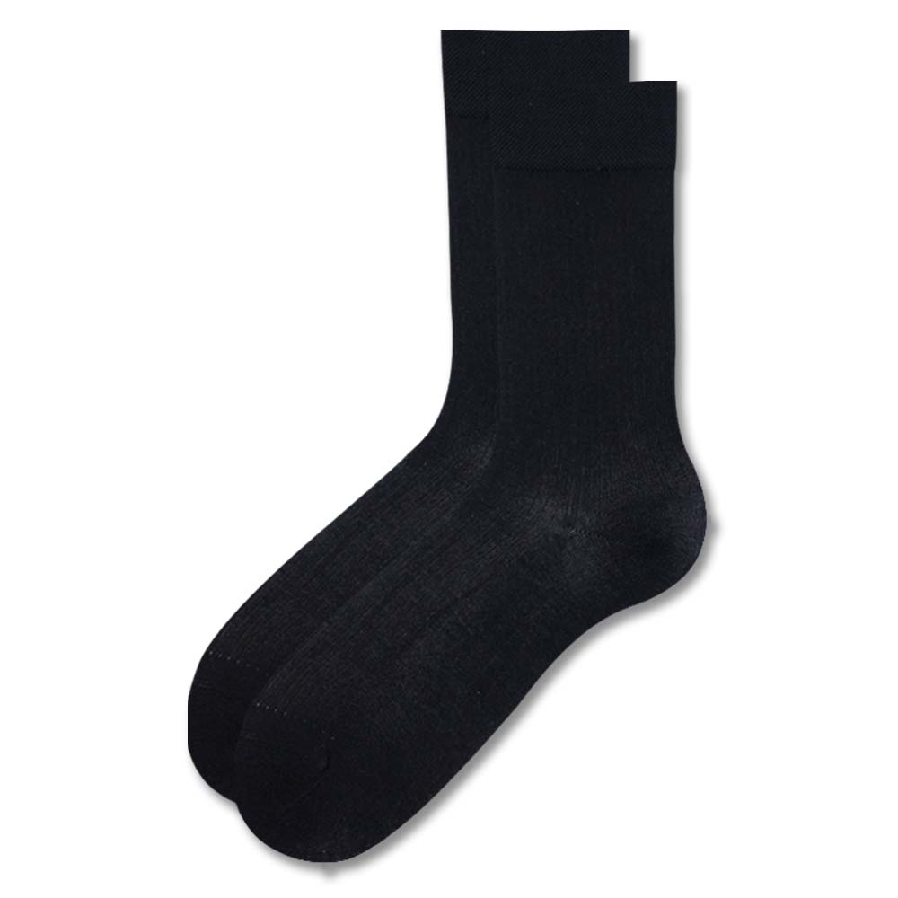Premium Mercerized Needle Drop Socks for Men