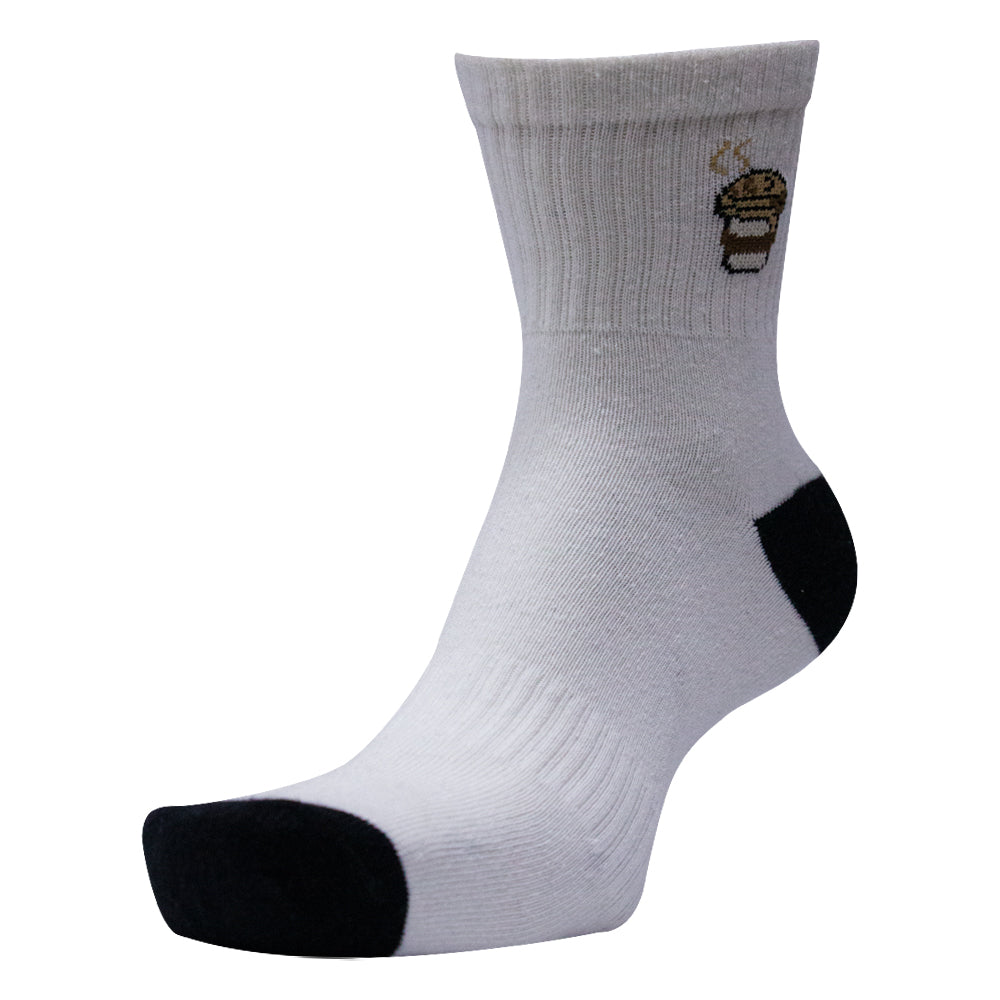 Women Fun & Cute Coffee Design Ankle Socks