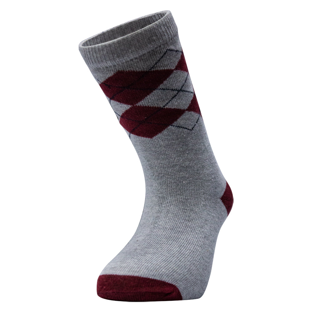 Pack of 2 - Kids’ Argyle Crew Socks