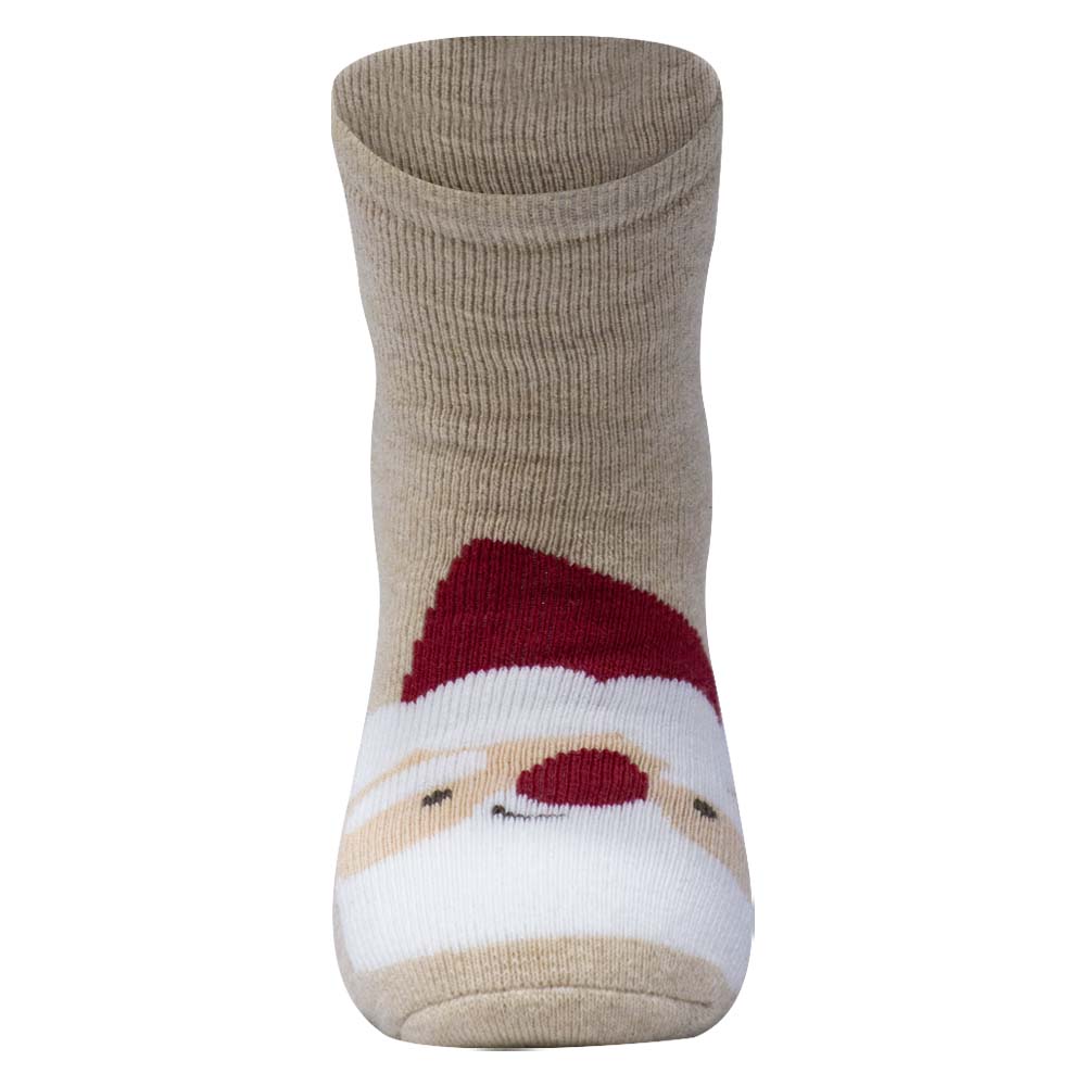 Cozy Grippers Kids Unisex Santa Anti-Slip Socks