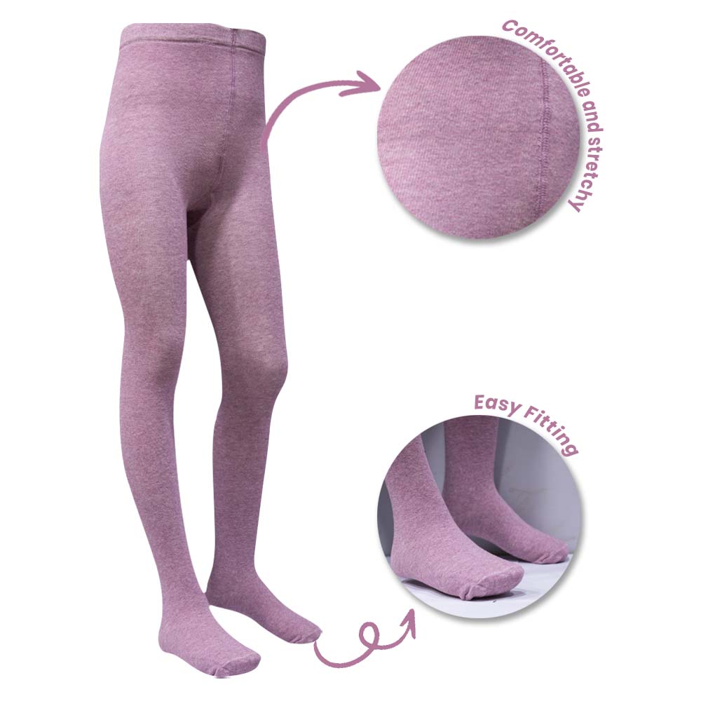 Cozy Soft Premium Thermal Pink Girls Tights (SF)