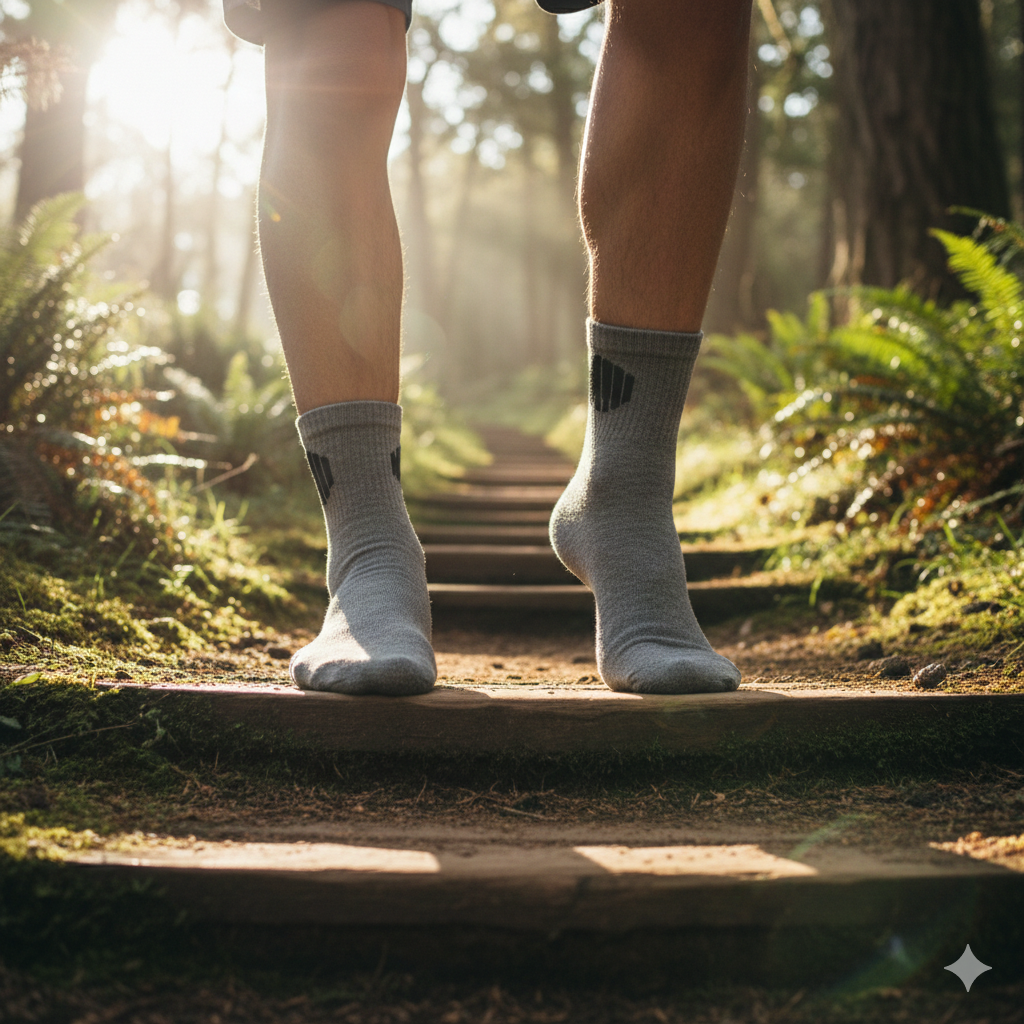 Men Athletic Crew Socks