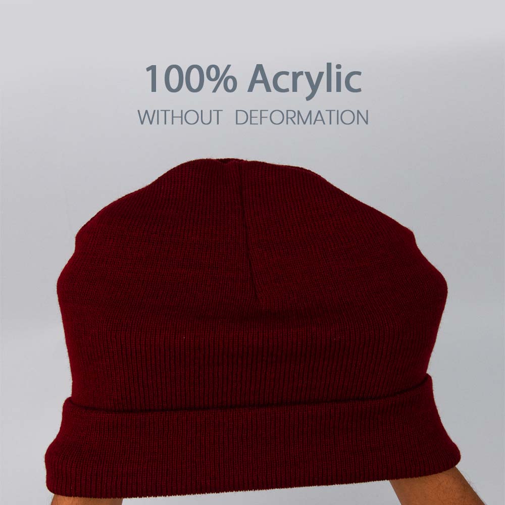 Premium Acrylic Beanie Cap for Women