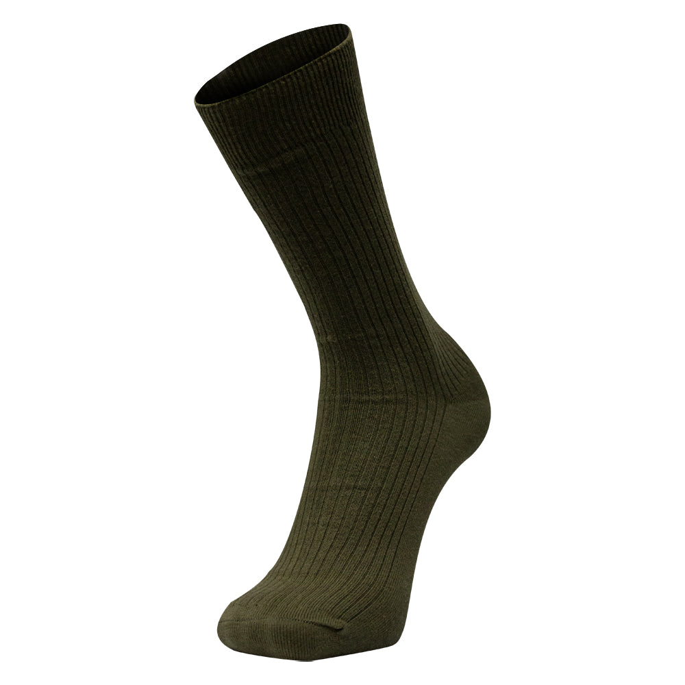 Pack of 3 - Men's Classic Ribbed Crew Socks