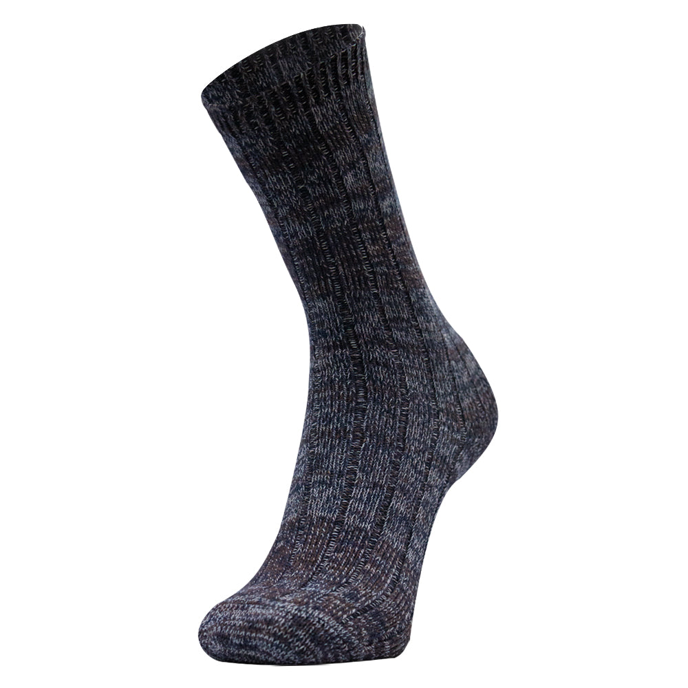 Pack of 2 - Men’s Ribbed Cotton Blend Socks