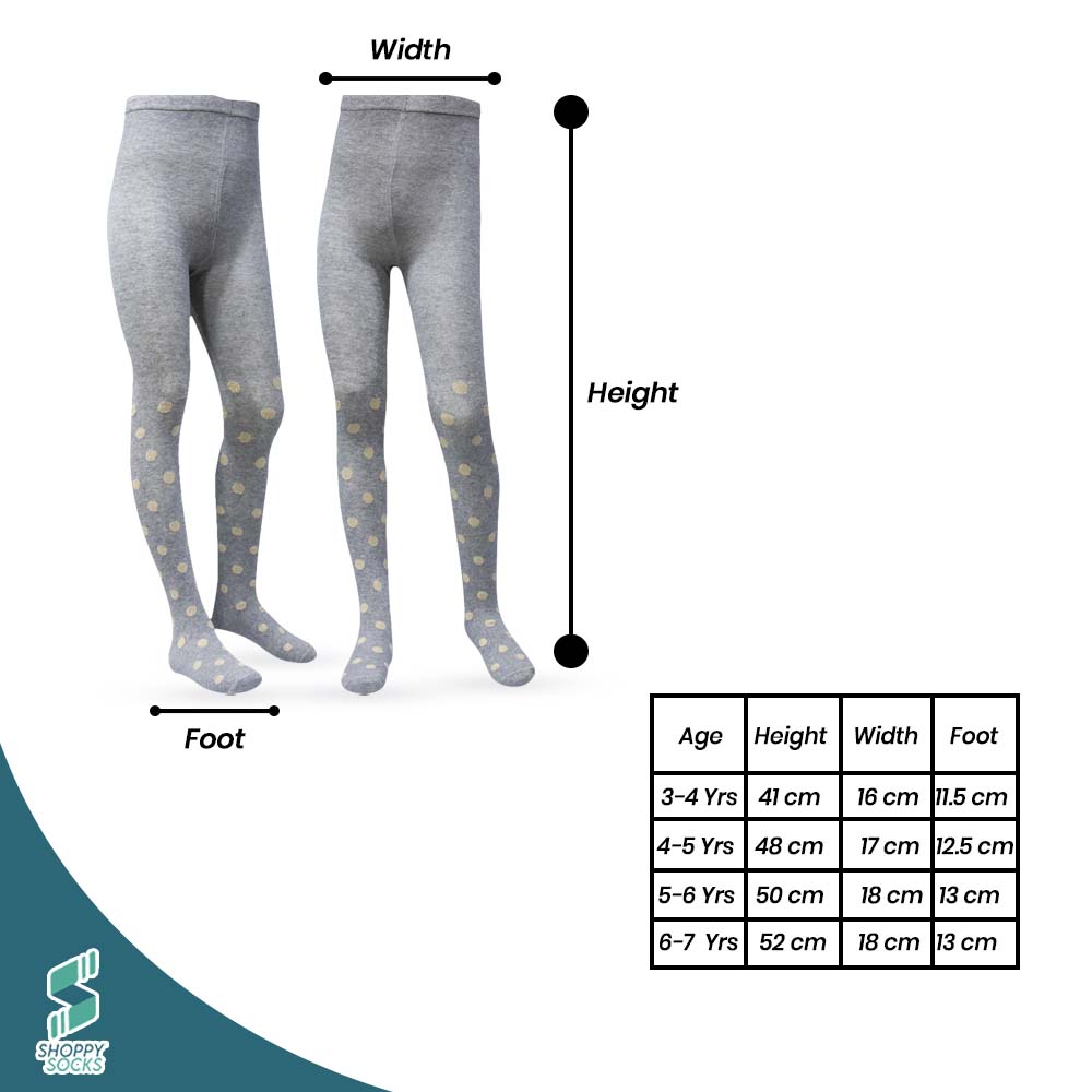 Cozy Girl's Lurix Polka Dot Tights (SF)