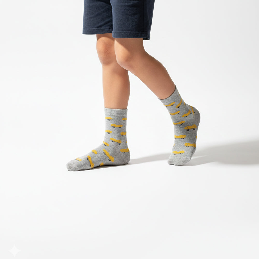 Boys' Skateboard Crew Socks
