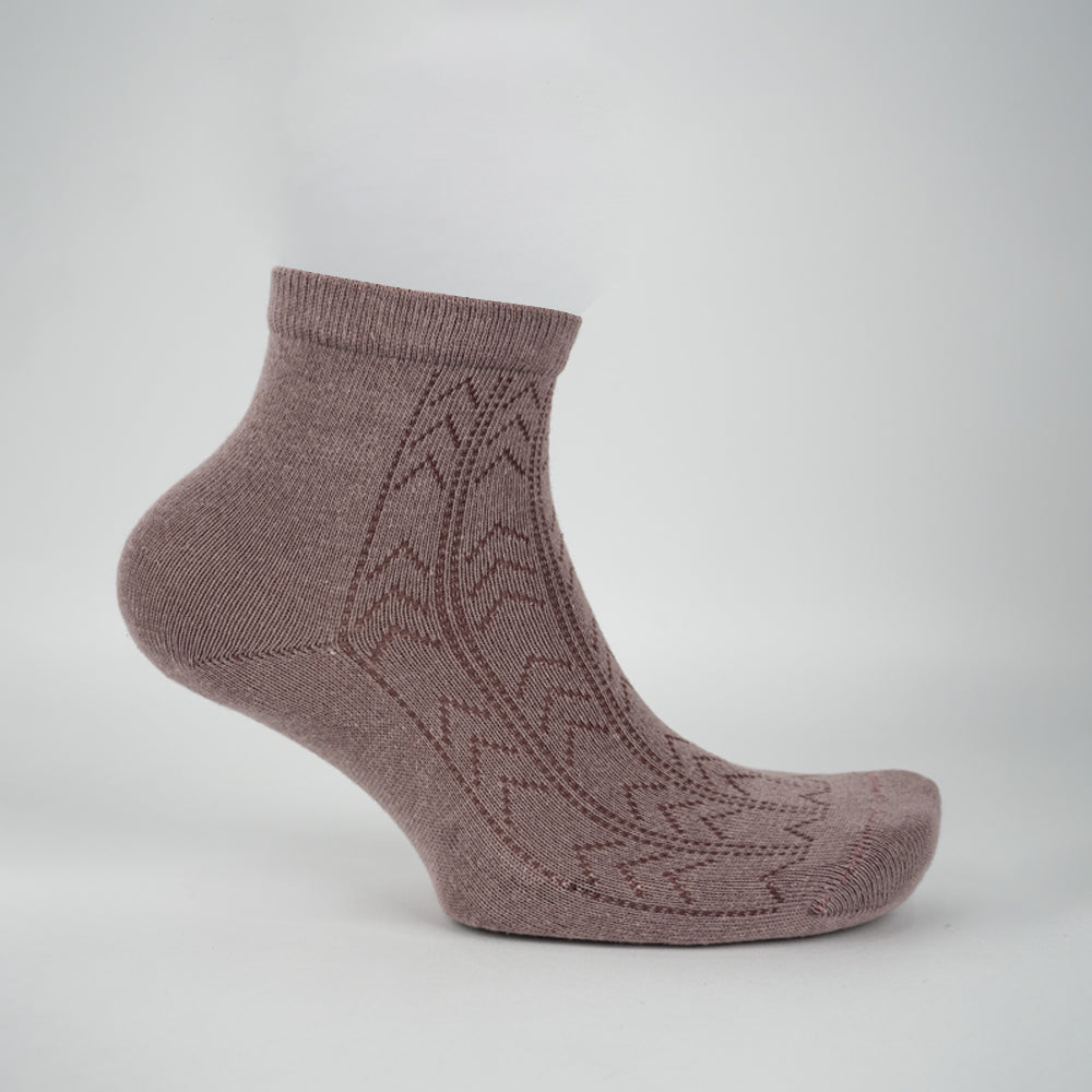 Premium Pointelle Knit Ankle Socks