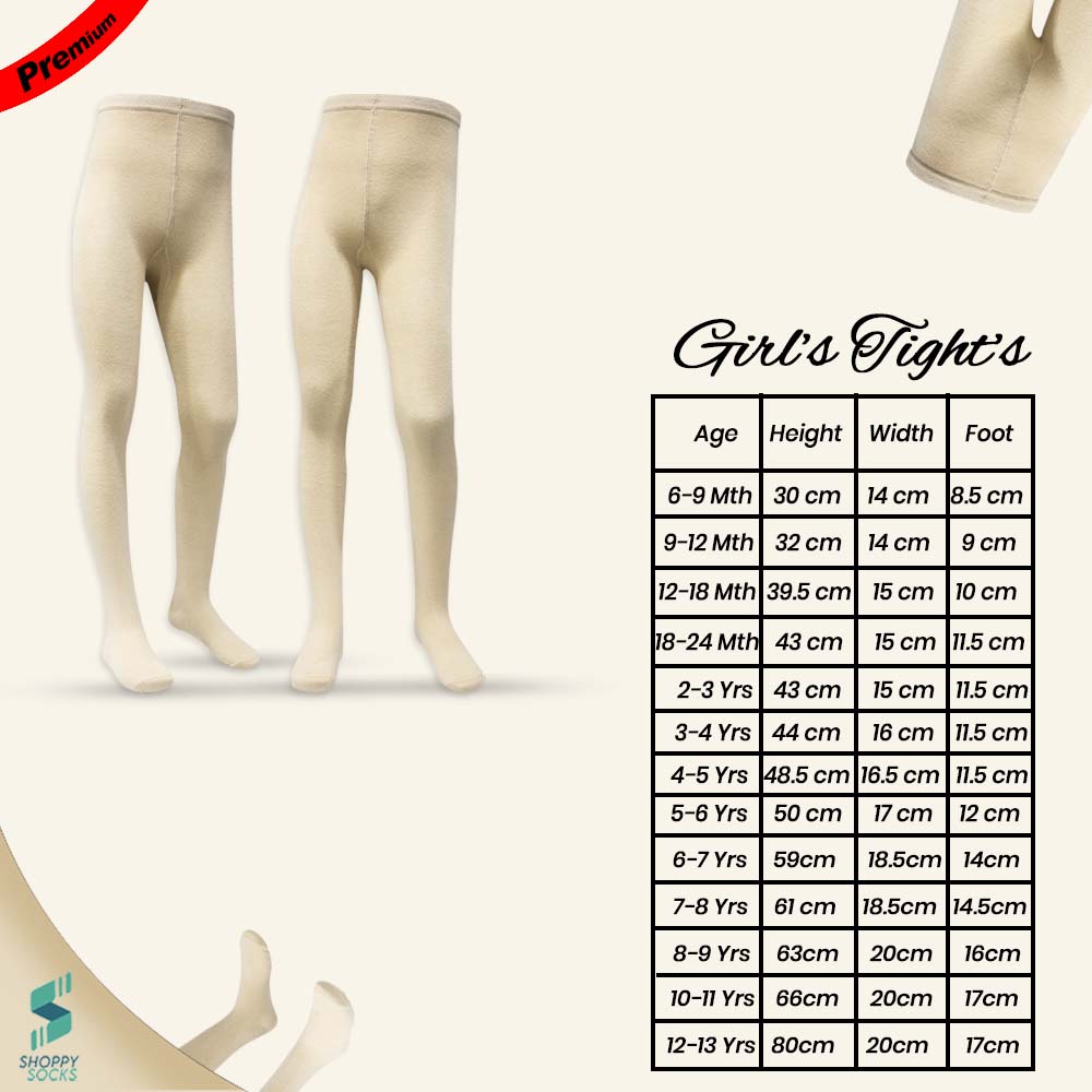 Girls Ultra-Soft Skin Cotton Tights