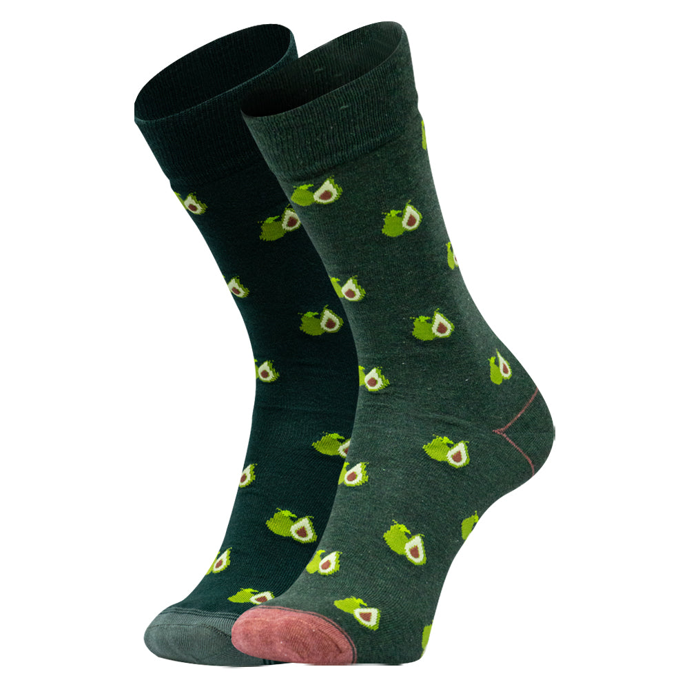 Avocado Print Men Socks