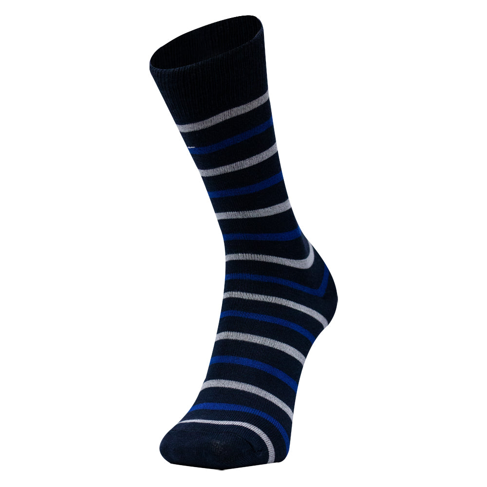 Pack of 3 - Men's Striped Crew Socks