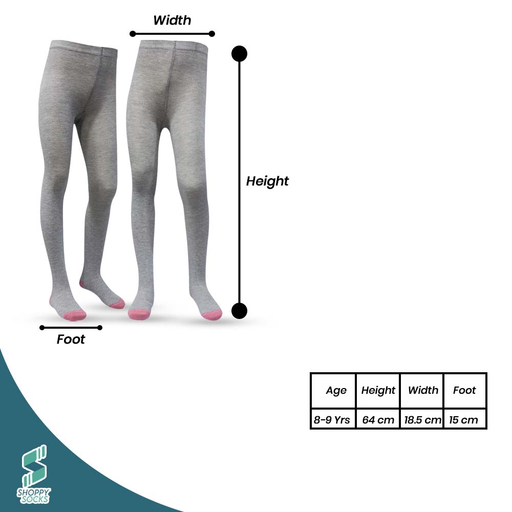 Cozy Comfort Grey Girl's Tights (OT)