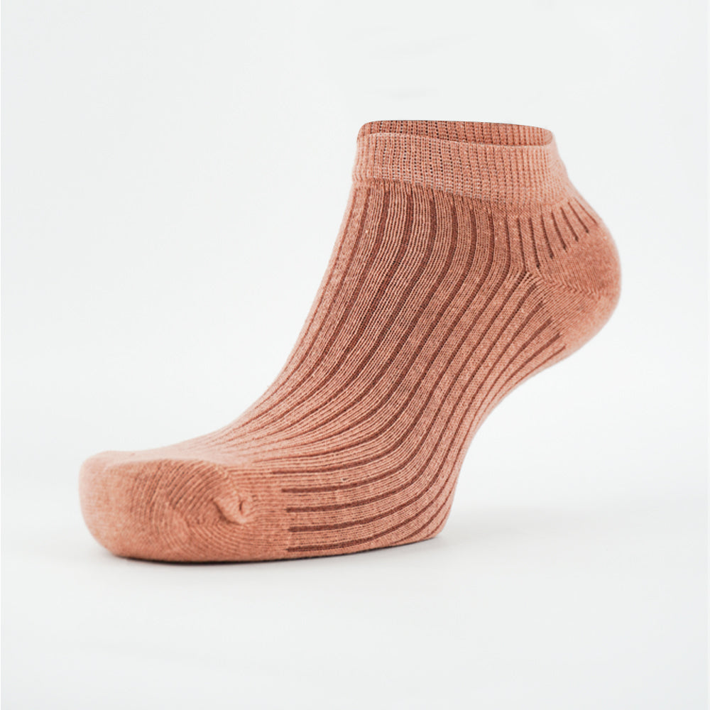 Women Premium Ribbed Cotton Ankle Socks