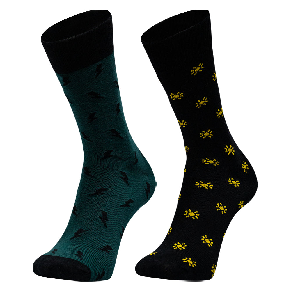 Pack of 2 - Men's Stylish Crew Socks
