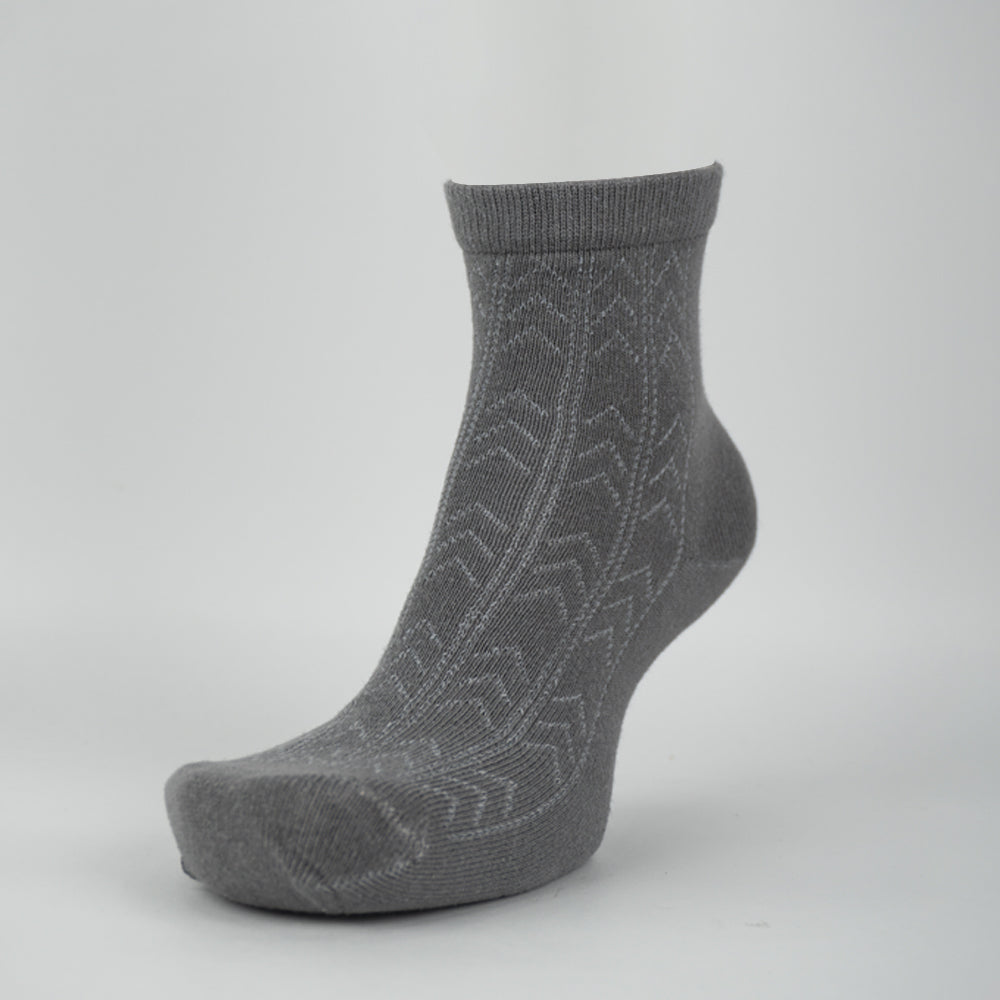 Premium Pointelle Knit Ankle Socks