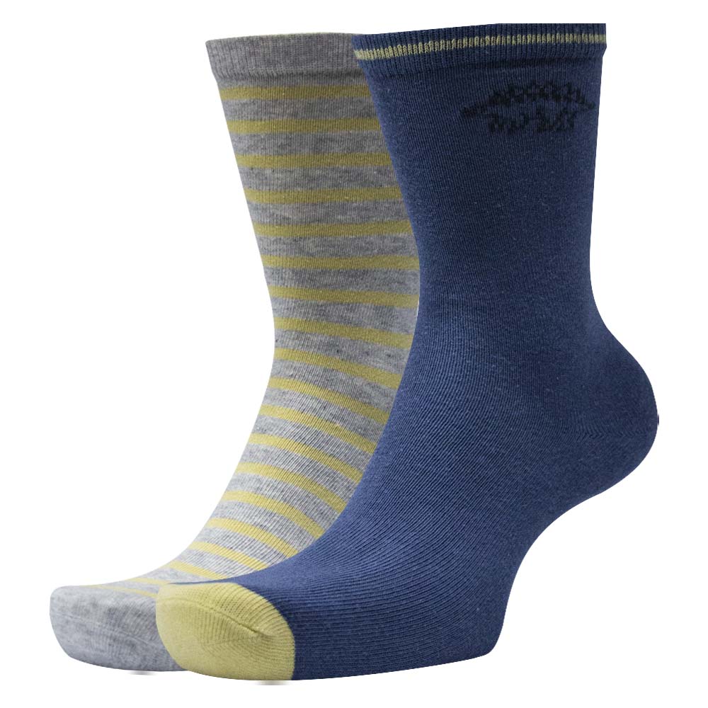 Boy's Cool Striped & Solid Ankle Socks