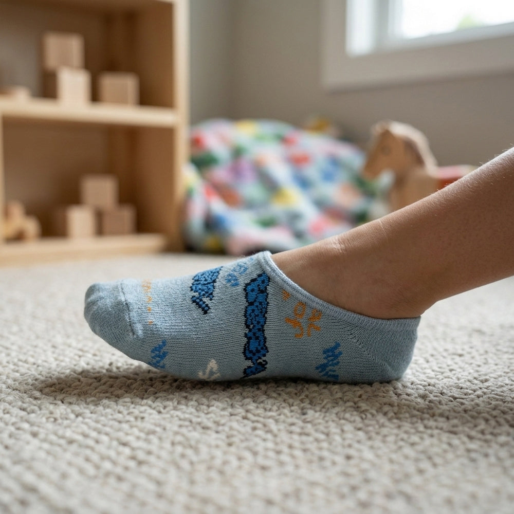 Premium Kids Unisex No-Show Socks