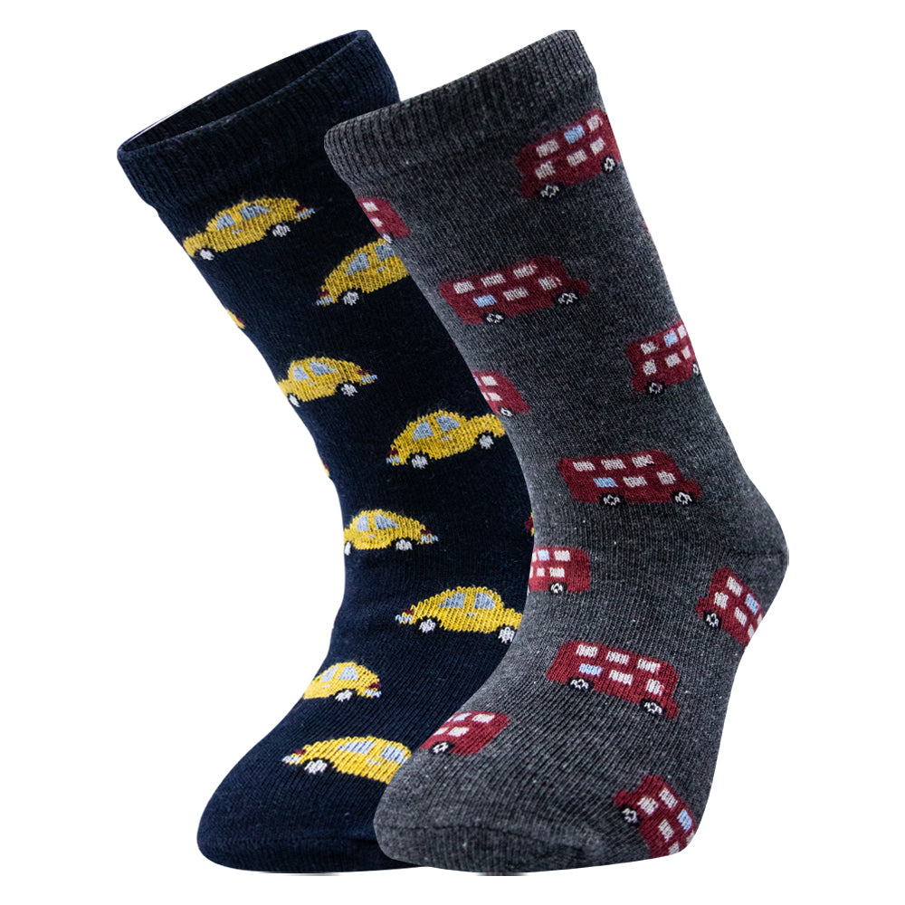 Pack of 2 -  Kids Crew Socks